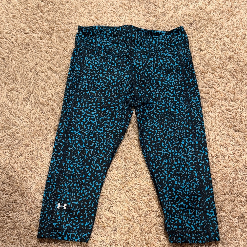 Under Armour Women’s Blue Patterned Capris